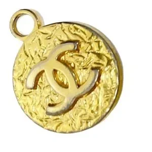 CHANEL Vintage 24k Gold Chain 1982 Belt Necklace Coco Mark Medallion & Box CHANEL Vintage 24k Gold Chain 1982 Belt Necklace Coco Mark  main image 3